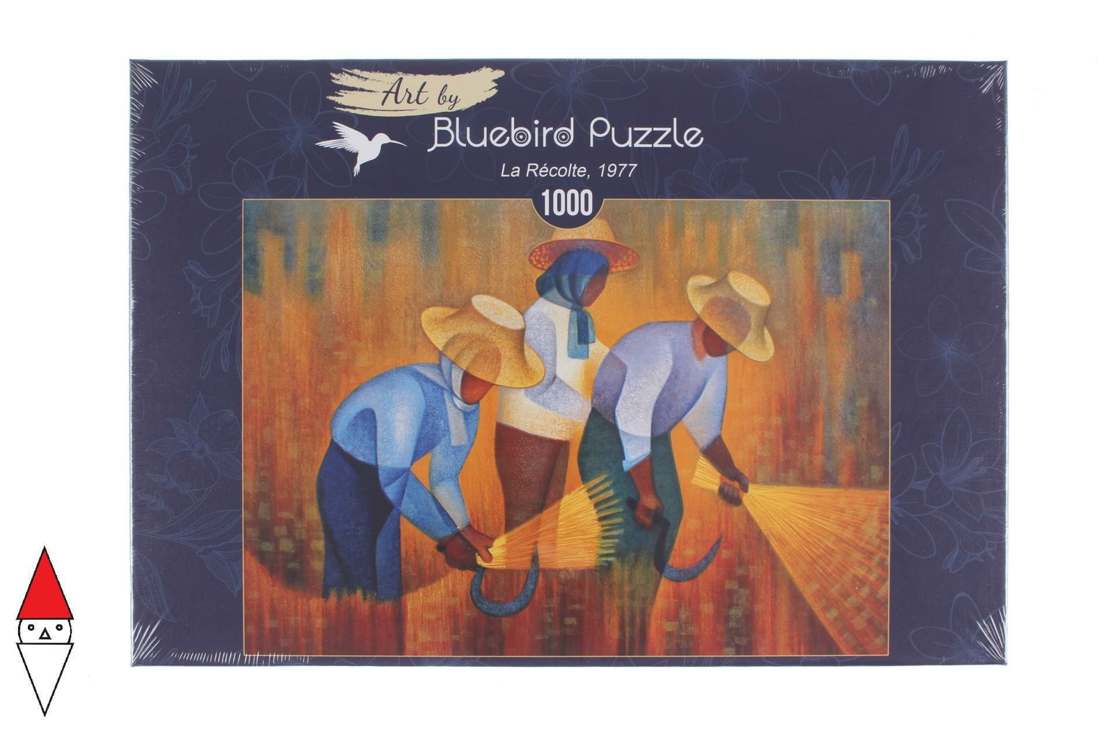 PUZZLE ARTE BLUEBIRD PITTURA 1900 LOUIS TOFFOLI LA RECOLTE 1977 1000 PZ