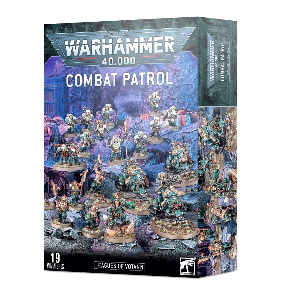 COMBAT PATROL leagues of votann PATTUGLIA DA COMBATTIMENTO set di 19 miniature W