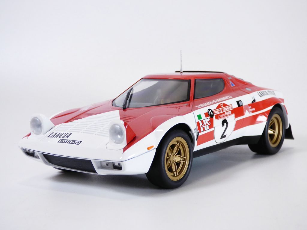 LANCIA STRATOS vainqueur rallye San Remo 1974 1/18