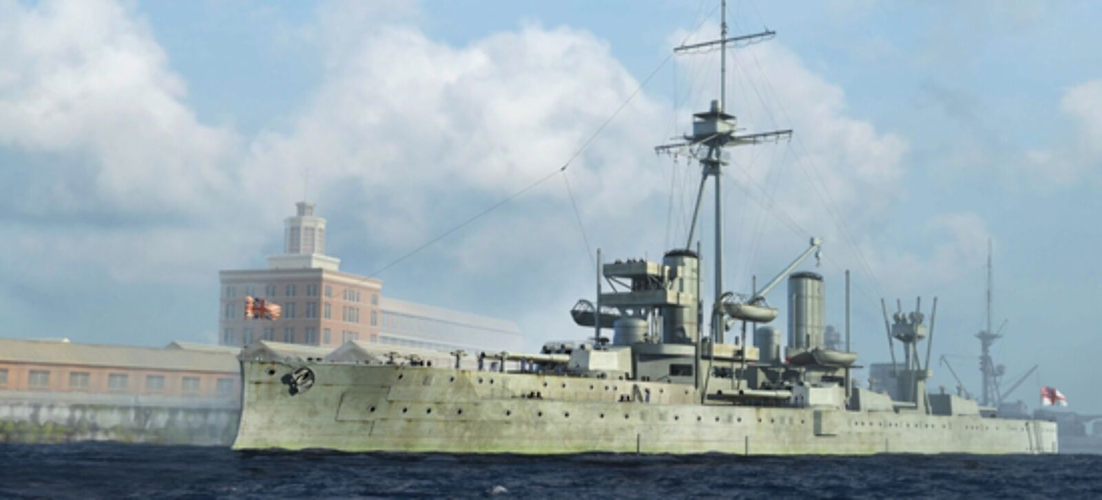 Trumpeter 06706 HMS DREADNOUGHT 1918 Kit di montaggio 1/700
