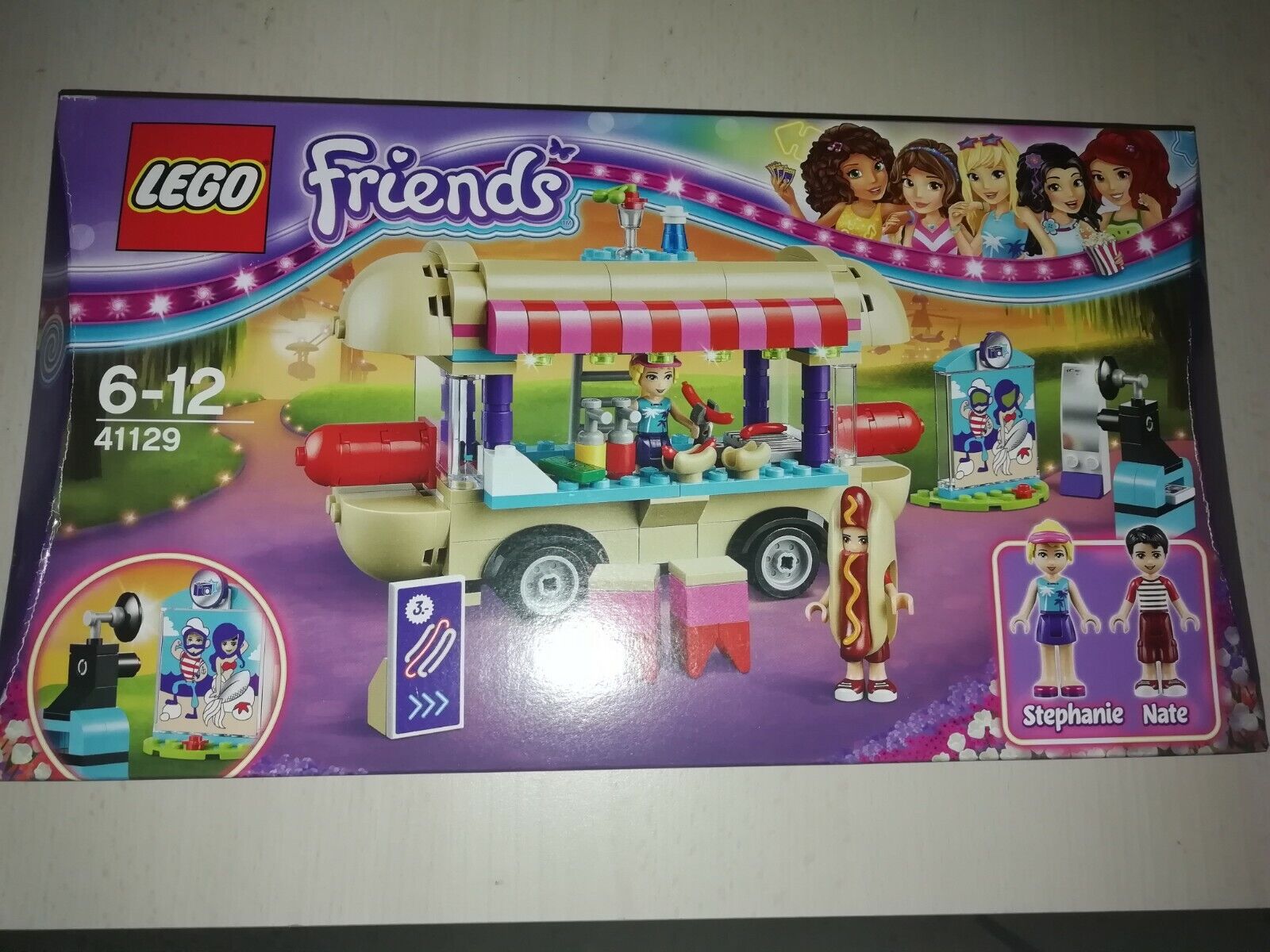 Lego Friends 41129 Il Furgone degli Hot-Dog 6-12 anni