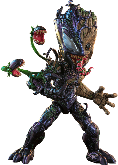 MRVEL Spider-Man: Maximum Venom Venomized Groot 1/6 Hot Toys Sideshow TMS027