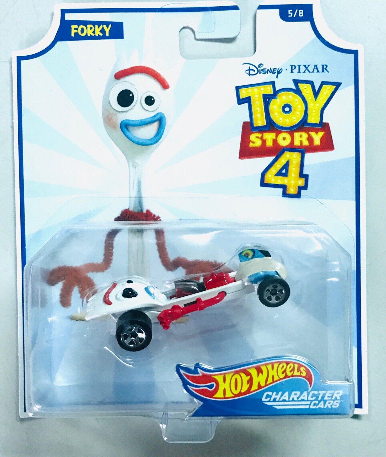Forky Toy Story 4 Disney Pixar Character Cars Hot Wheels NEW Auto Come Foto