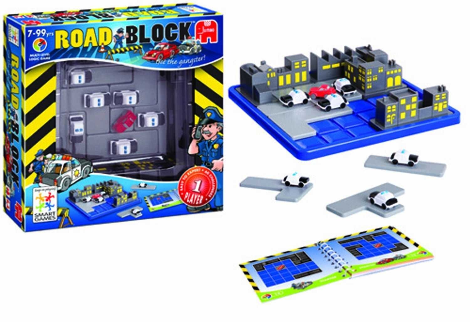 ROAD BLOCK gioco solitario di logica età 7+ by Smart Games rompicapo
