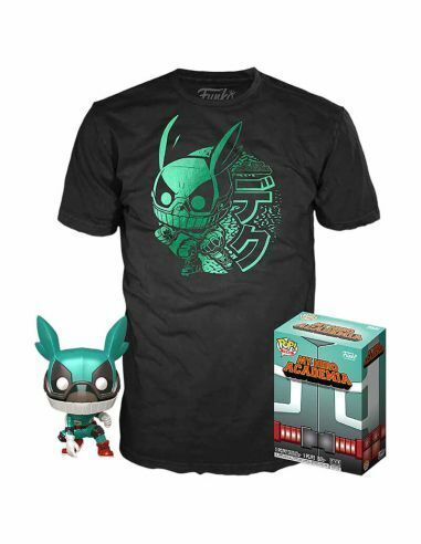 My Hero Academia Deku + T-shirt (Taglai XL) POP & Tee Vinyl Figure FUNKO