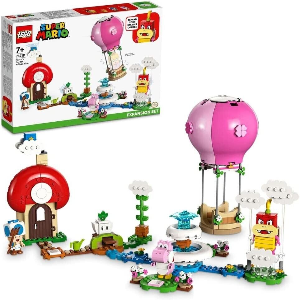 LEGO SUPER MARIO 71419 VIAGGIO IN MONGOLFIERA NEL GIARDINO DI PEACH