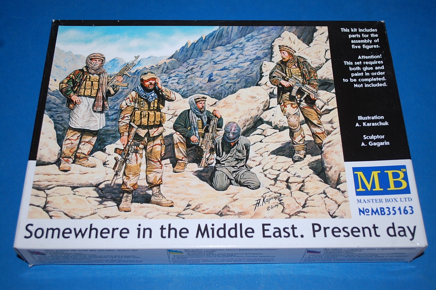 Master Box MB35163 - Somewhere in the Middle East Present Day   scala 1/35