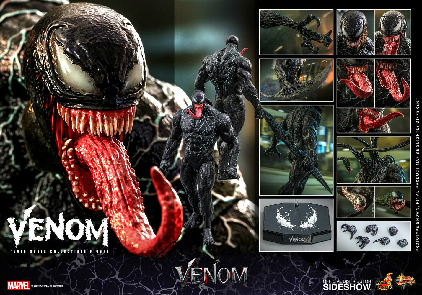 MARVEL: VENOM 1/6 Action Figure 38 cm HOT TOYS
