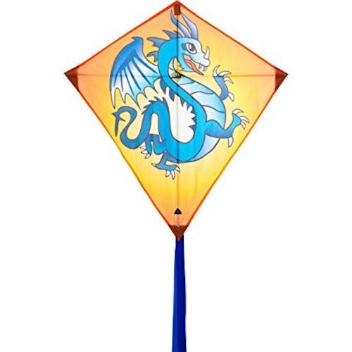 AQUILONE ready to fly EDDY DRAGON single line kites INVENTO HQ diamond DRAGO cod