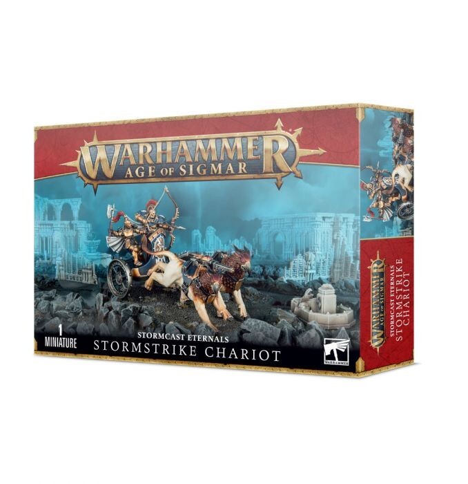 STORMSTRIKE CHARIOT carro STORMCAST ETERNALS miniatura WARHAMMER age of sigmar C