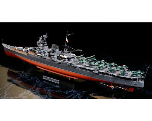 Japanese Aircraft Carrying Cruiser Mogami 1:350 TA78021 - tamiya modellismo