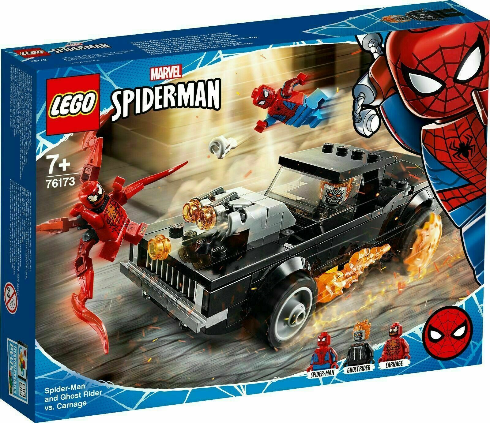 LEGO MARVEL SPIDER-MAN E GHOST RIDER VS. CARNAGE - LEGO 76173