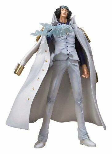 Figuarts zero one piece Aokiji Kuzan PVC Figura Bandai Nuovo Da Giappone