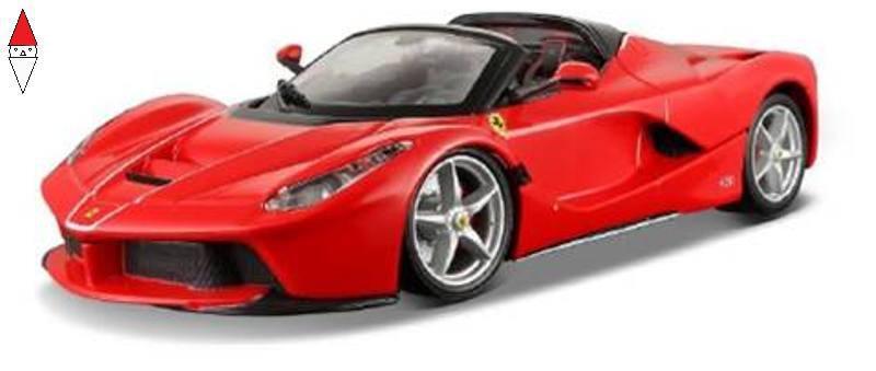 MODELLINO BBURAGO LA FERRARI APERTA SIGNATURE 1/43