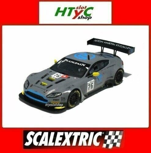 Scalextric Aston Martin Vantage GT3 #76 St Gallen Blancpain Gt Scx U10393S300