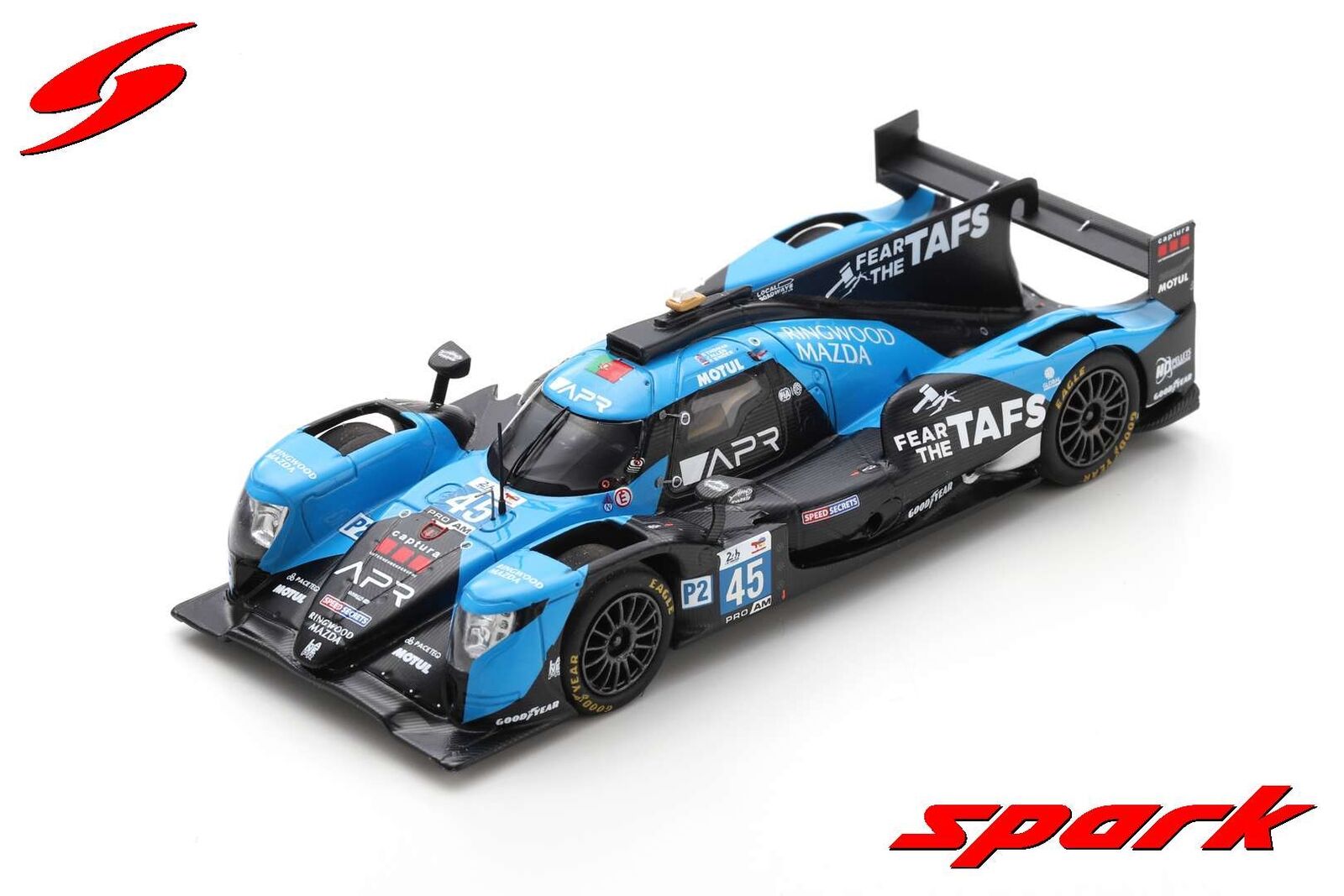 Spark S8638 1/43 ORECA 07 Gibson NO.45 Vincitore LMP2 Pro Am Classe 24H Le Mans