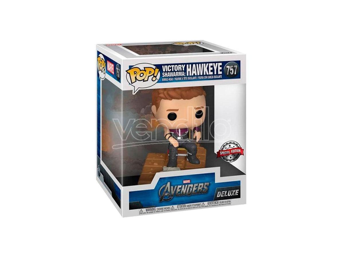 Pop Figura Marvel Avengers Hawkeye Victory Shawarma Esclusiva Funko