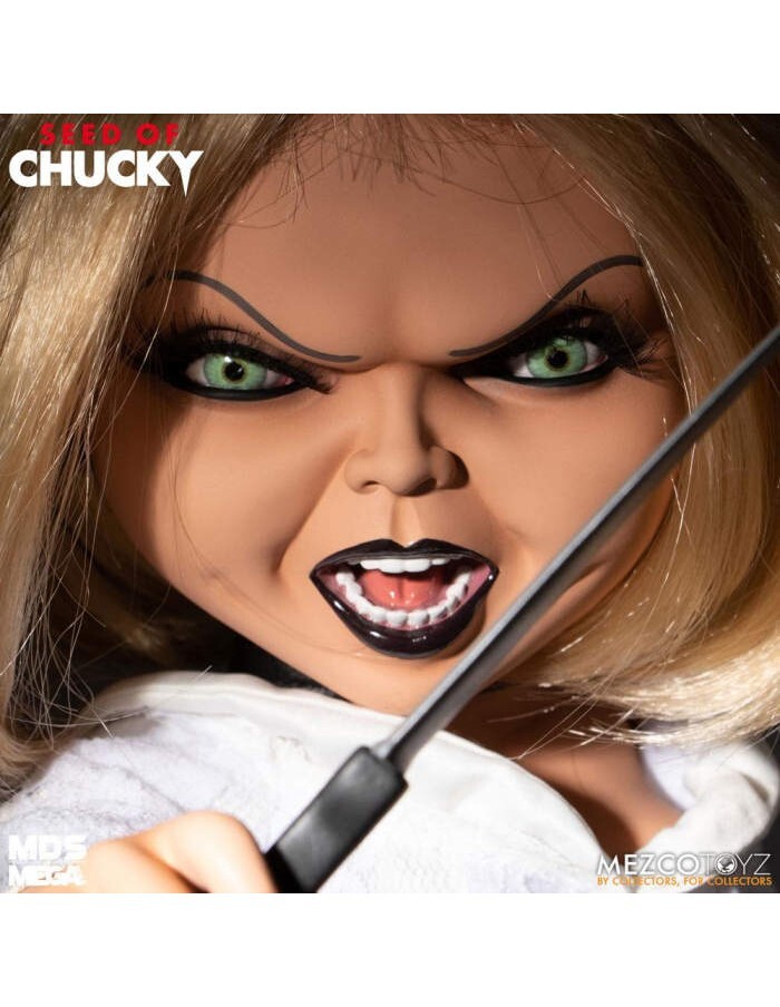 MEZCO MDS DESIGNER SERIES BRIDE OF CHUCKY TIFFANY MEGA ACTION FIGURE NEW
