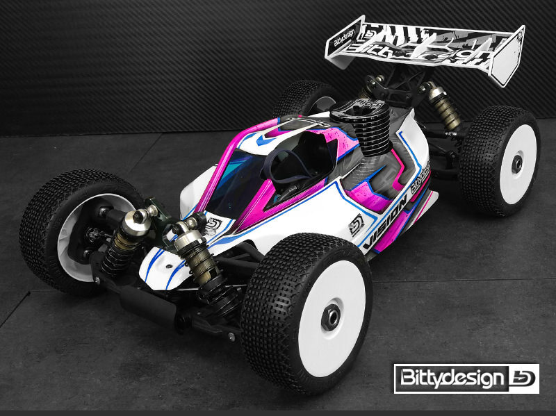 VIS-MUGX8 Carrozzeria VISION per Mugen MBX8 Pre-tagliata