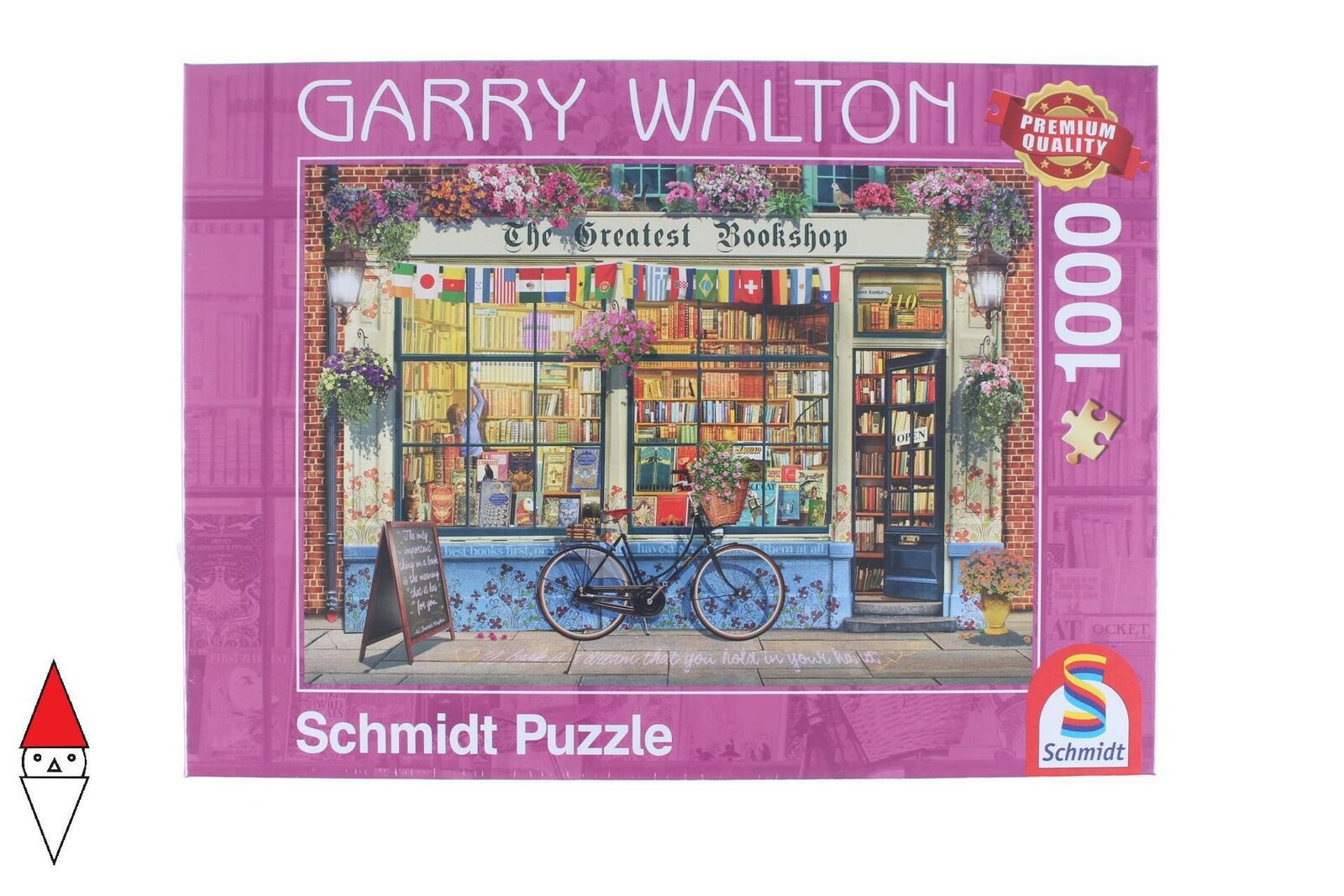 PUZZLE TEMATICO SCHMIDT NEGOZI WALTON BOOKSTORE 1000 PZ