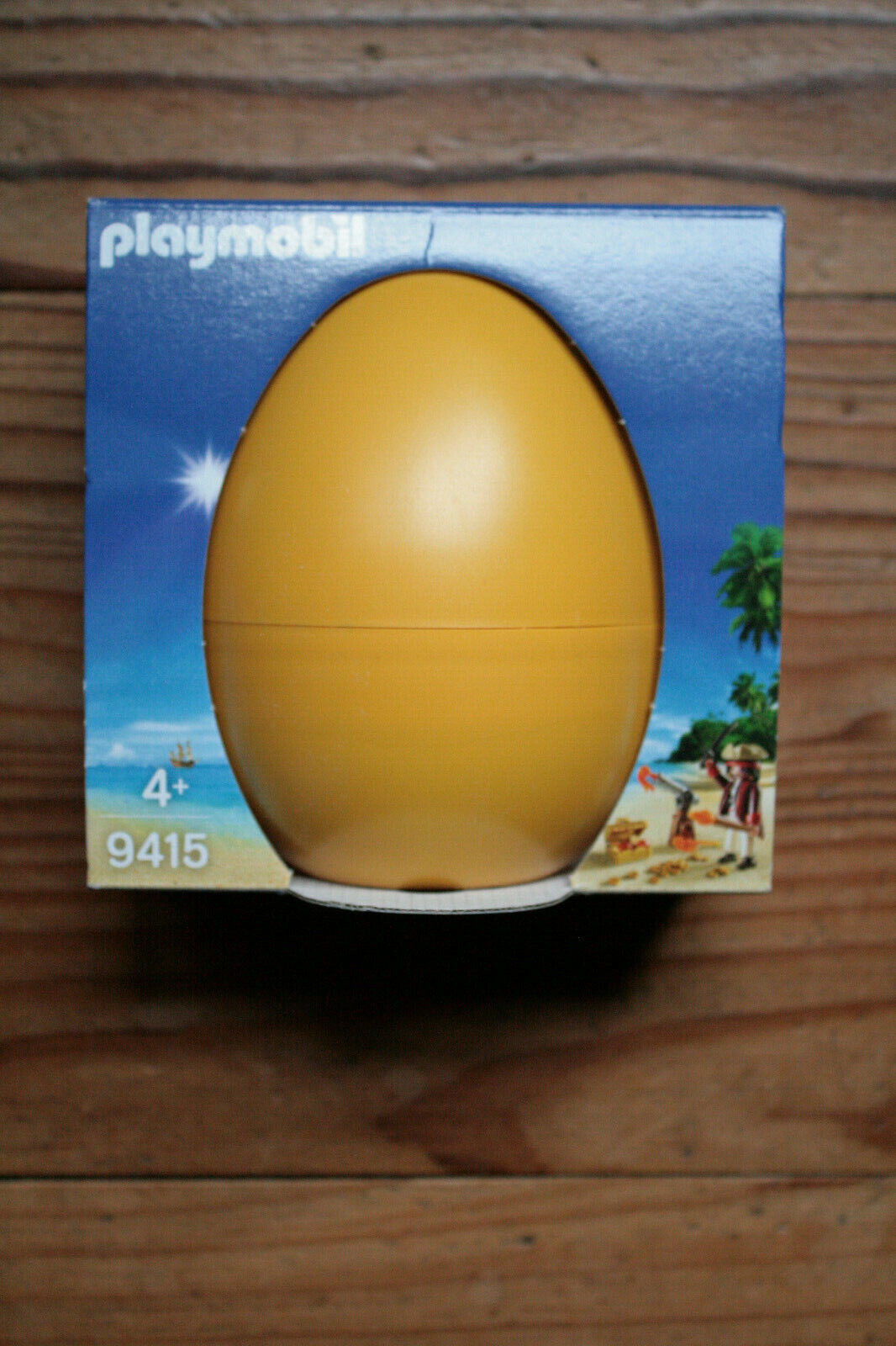 Playmobil Uovo Da Pasqua Sorpresa Pirata Con Canon Tesoro 9415