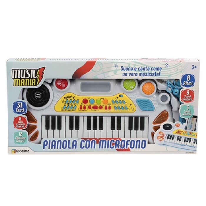 Giocheria Pianola Tastiera 31 Tasti Mp3