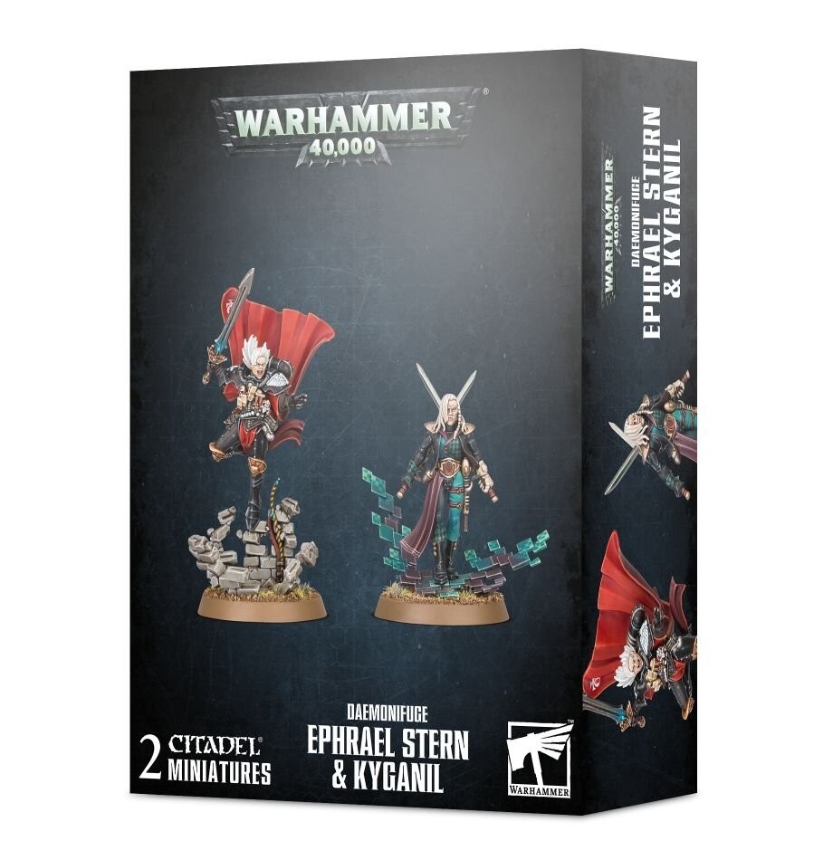 EPHRAEL STERN & KYGANIL Daemonifuge Warhammer 40000 miniatures