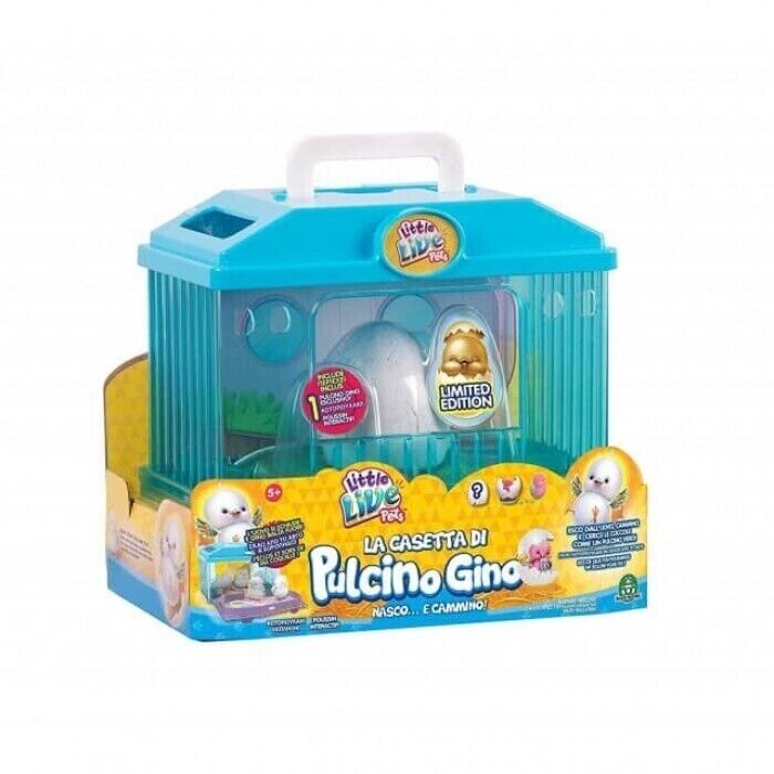 GIOCHI PREZIOSI LITTLE LIVE PETS LA CASETTA DI PULCINO GINO NASCO... E CAMMINO!