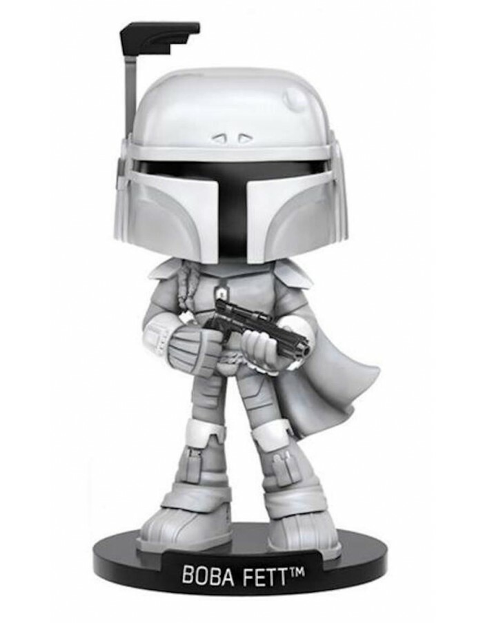 FUNKO BOBBLE HEAD WOBBLERS STAR WARS BOBA FETT PROTOTYPE FIGURE NEW!