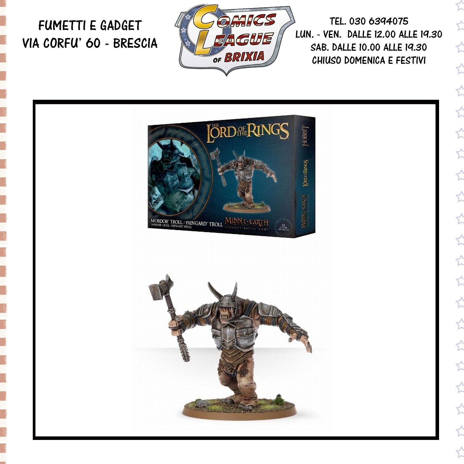 The Lord of the Rings - Middle-Earth - Mordo troll / Isengard troll (ENG)