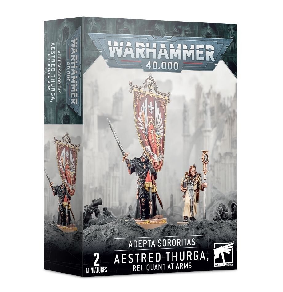 AESTRED THURGA Adepta Sororitas miniature hero Reliquant ad Arms Warhammer 40000