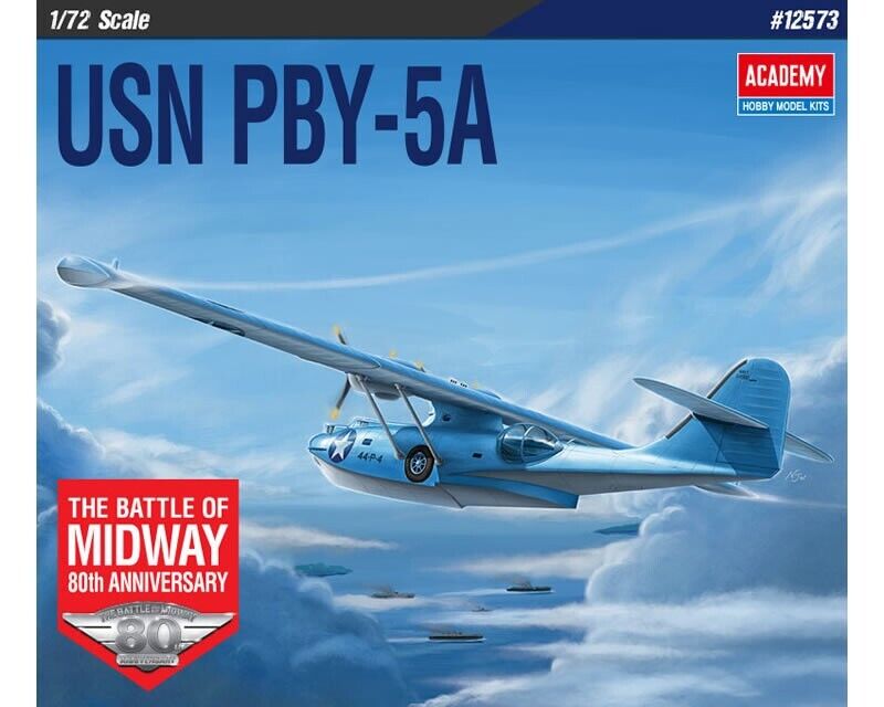 Academy 12573 US Navy PBY-5A "Battle of Midway 80th Anniversary" 1:72 modellismo