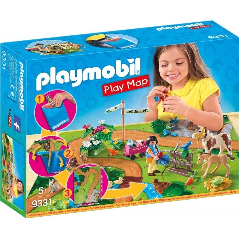 Playmobil Play Map - 9331 - Paseo Con Pony