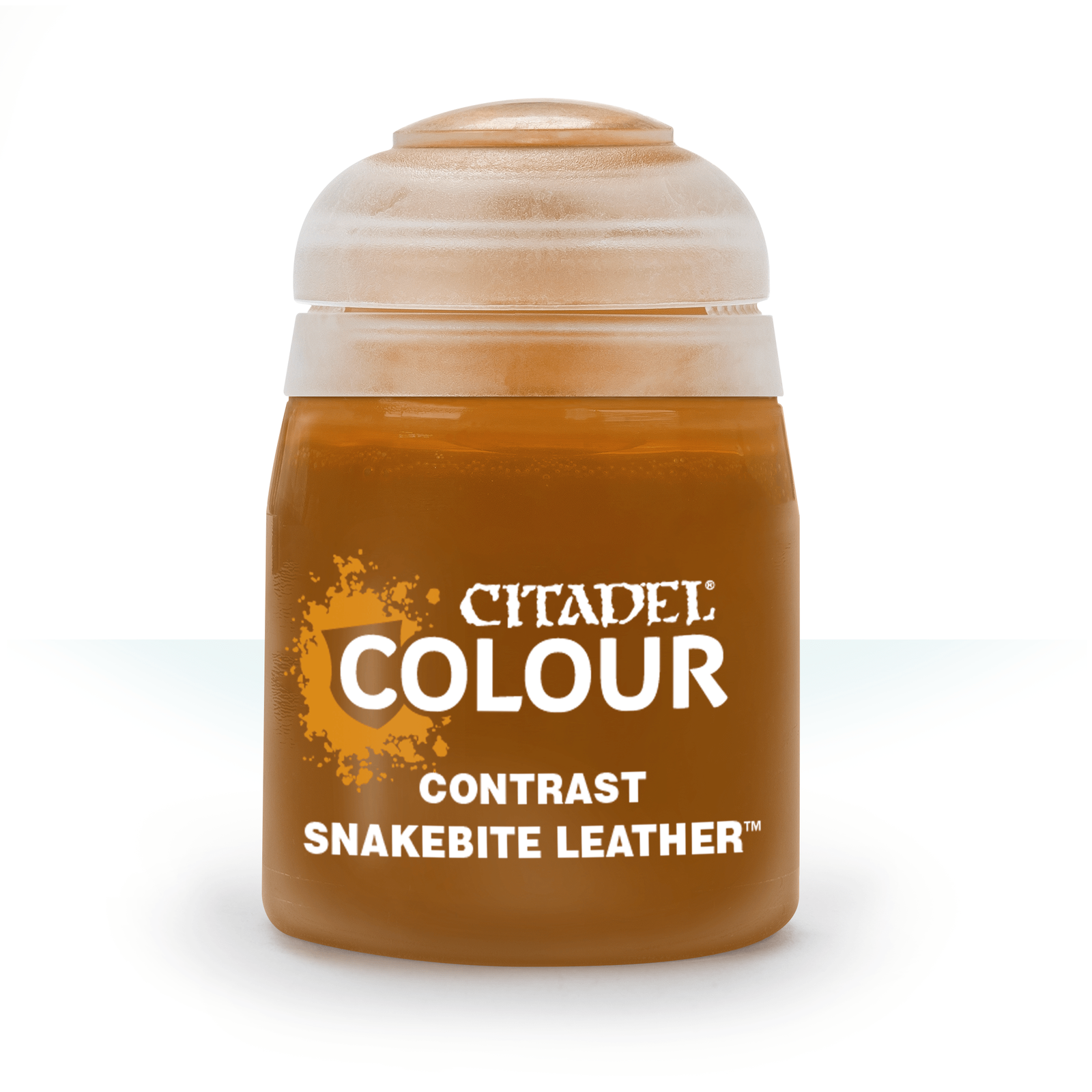 SNAKEBITE LEATHER colore CONTRAST citadel MARRONE base ombreggiatura lumeggiatur