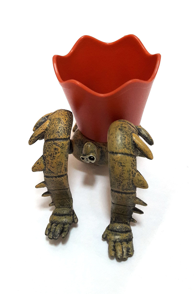 LAPUTA ROBOT Vaso in Resina 5X7X5 cm by BENELIC