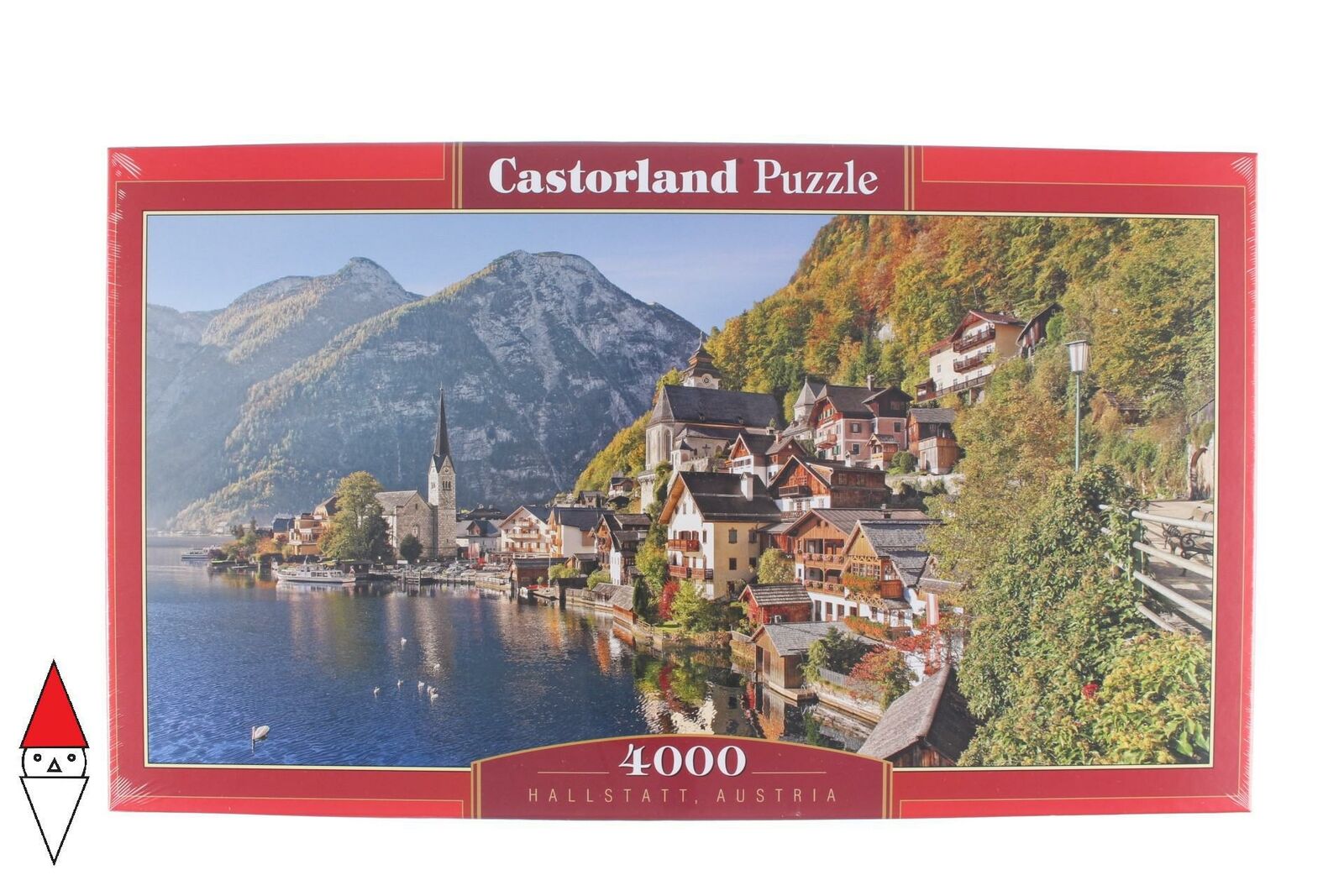 PUZZLE PAESAGGI CASTORLAND LAGHI HALLSTATT AUSTRIA 4000 PZ