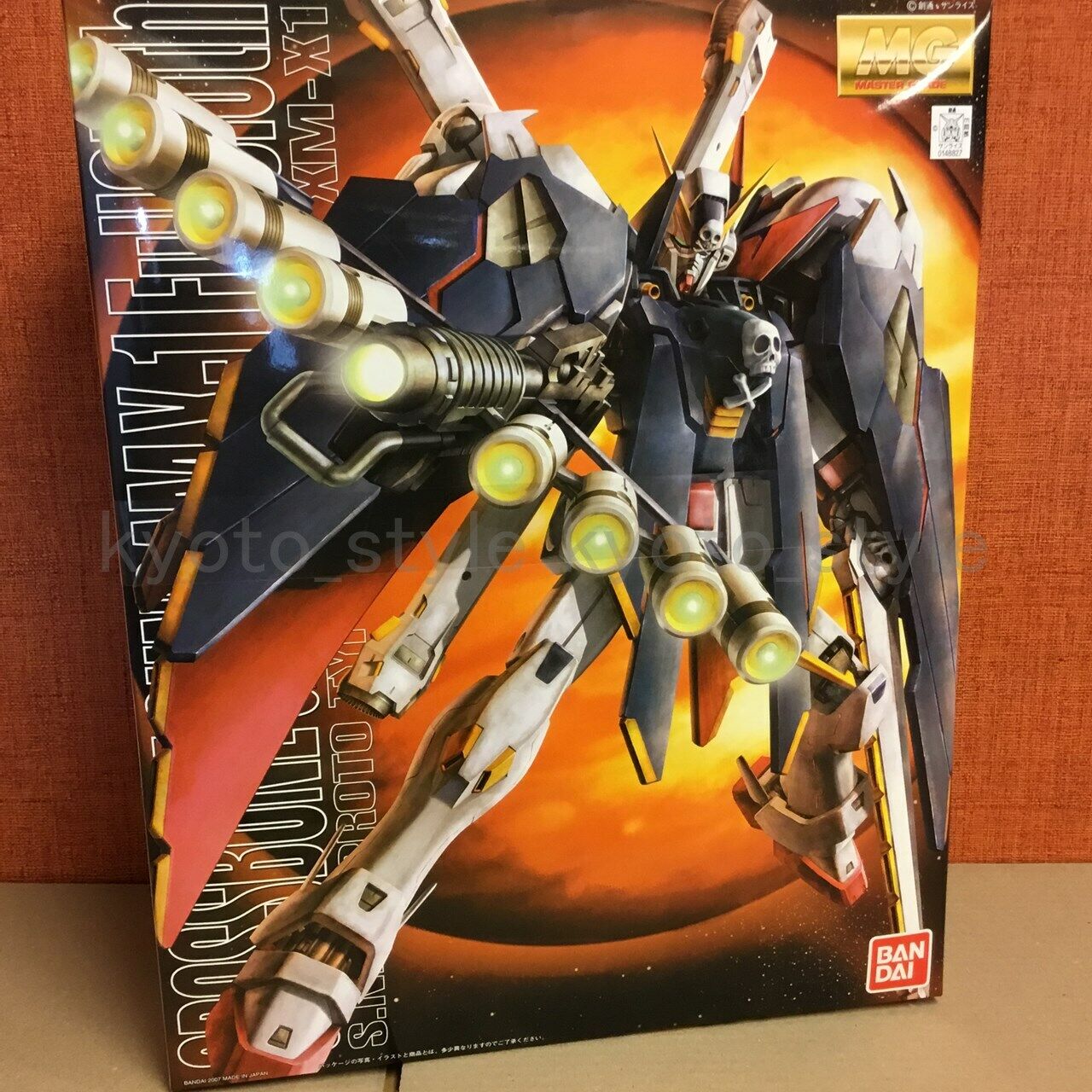 Bandai MG Crossbone Gundam 1/100 XM-X1 Completo Panno Master Grade 8275 Japan