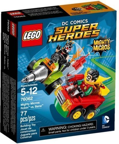 LEGO SUPER HEROES MIGHTY MICROS - ROBIN CONTRO BANE - LEGO 76062