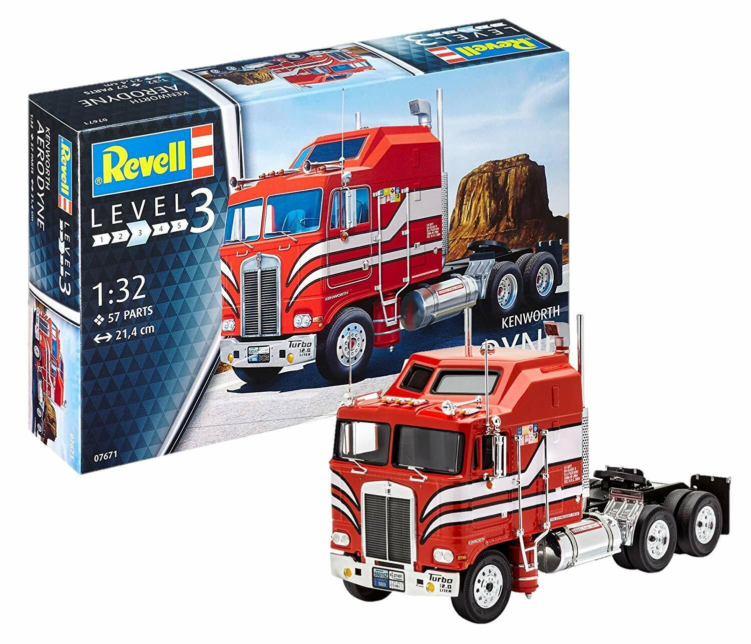 Kenworth Aerodyne 1:32 REV07671 - revell modellismo