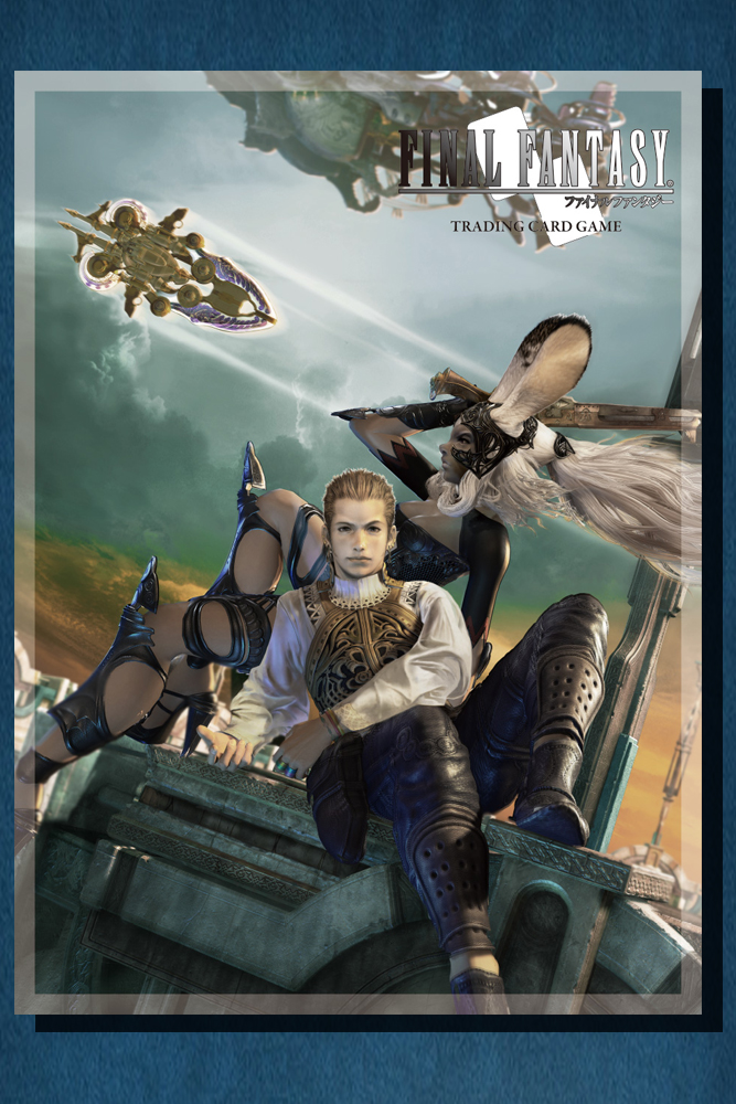 FINAL FANTASY TRADING CARD GAME XII Fran Balthier Proteggi carte Sleeves