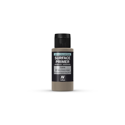 Vallejo SURFACE PRIMER: IDF Israeli Sand Grey 61-73