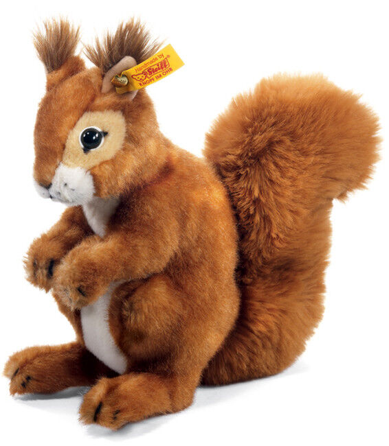 Steiff' Niki' Scoiattolo - Classico Peluche Lavabile Morbido - 21cm - 045141