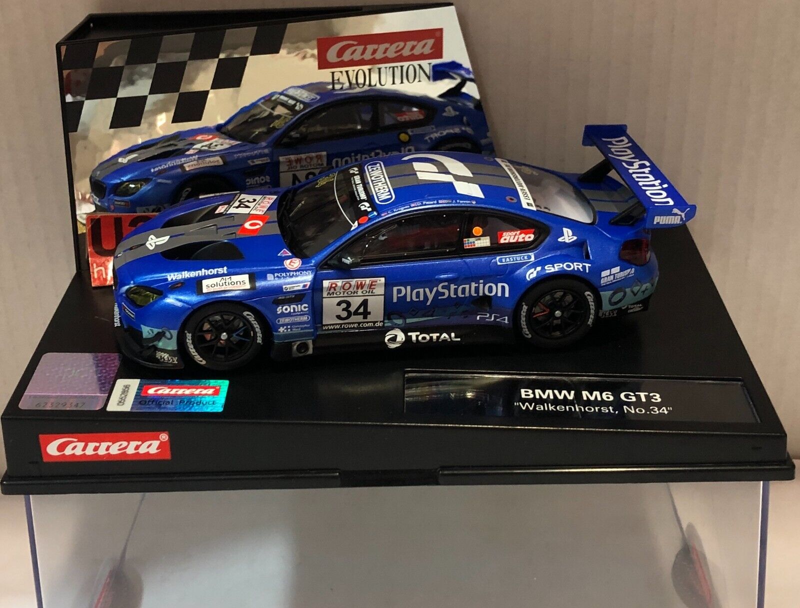 Carrera evolution 27685 BMW M6 GT3 #34