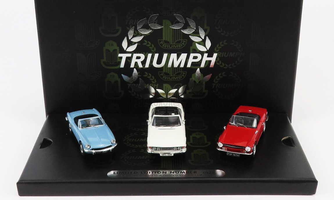 1/43 CORGI - TRIUMPH - COFFRET BOX SET 3X COLLECTION - SPITFIRE MKIII TC00005