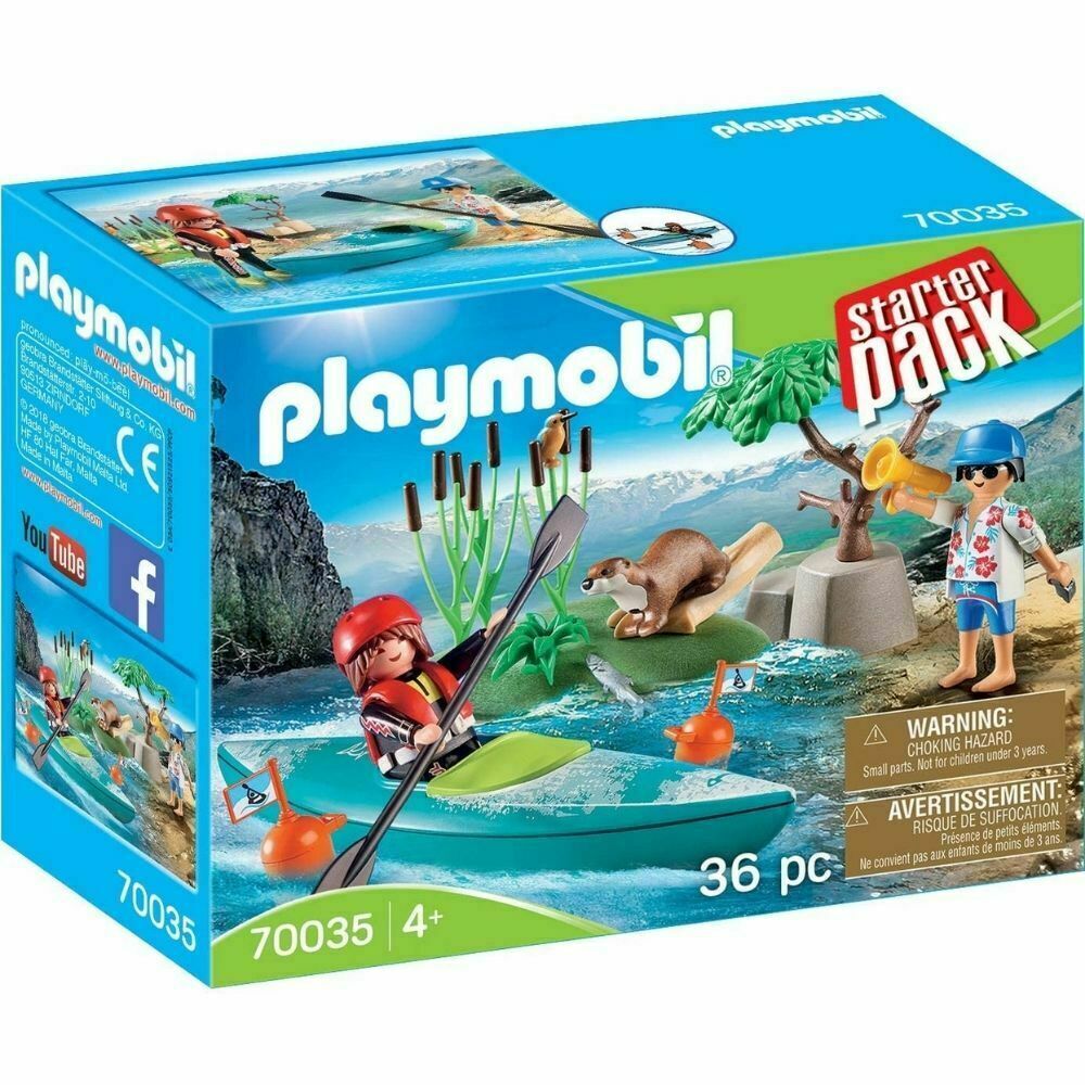 PLAYMOBIL ADVENTURE 70035 - AVVENTURA IN CANOA (STARTER PACK) - NEW IN BOX