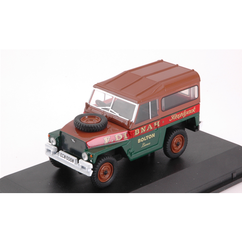 LAND ROVER LIGHTWEIGHT HARD TOP FRED DIBNAH 1:43 Oxford Veicoli Commerciali