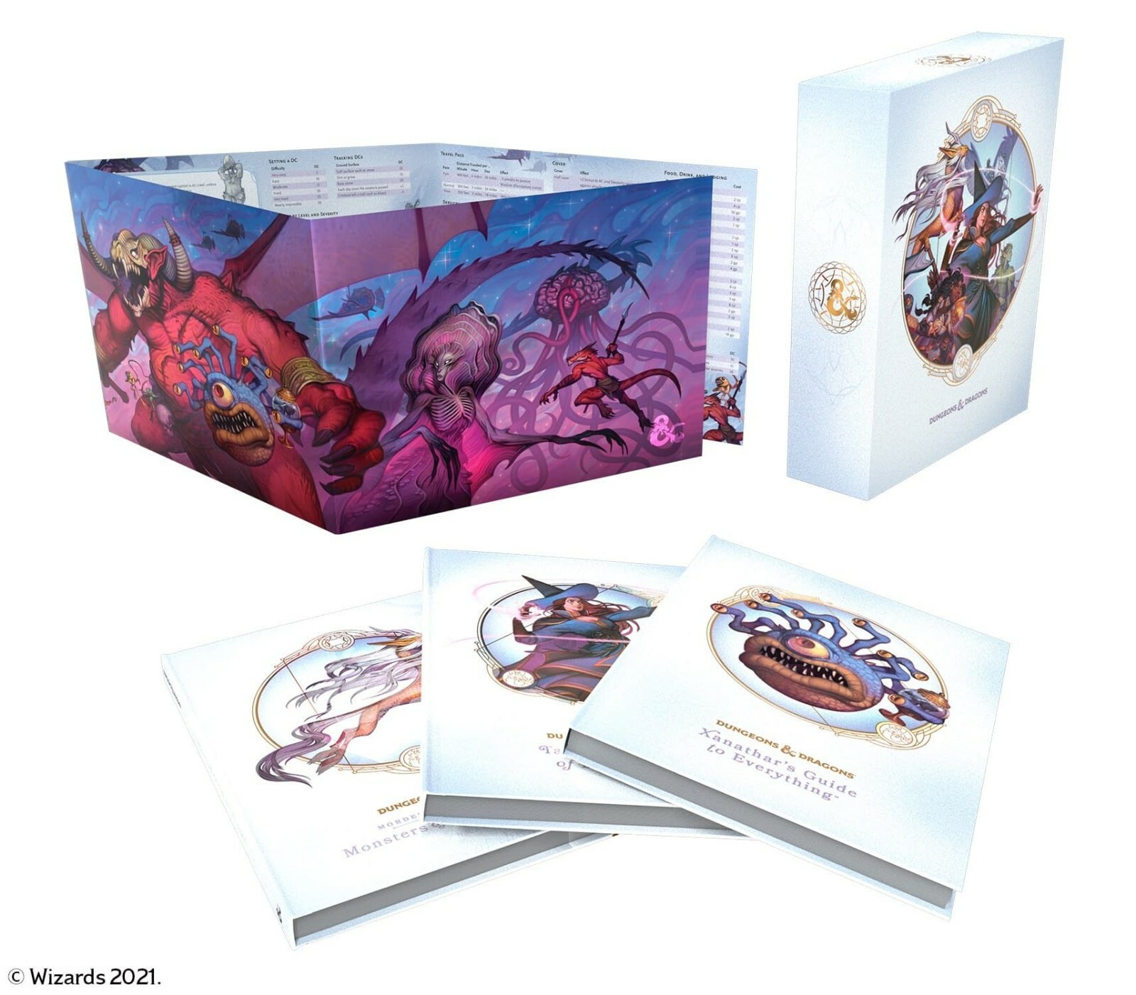 D&D Dungeons & Dragons Rules Expansion Gift Set Alt Cover INGLESE