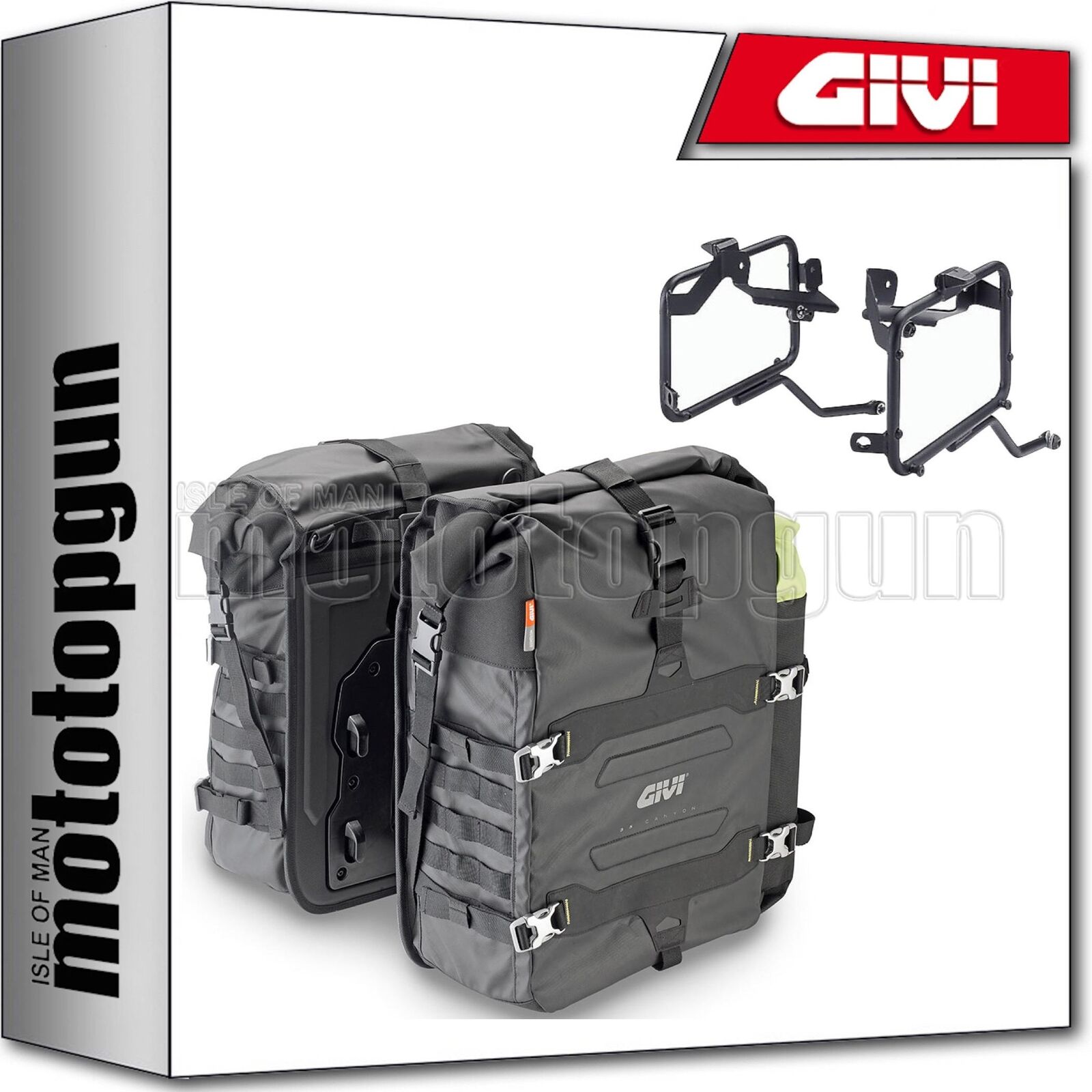 GIVI GRT709 BORSE LATERALI + ATTACCHI CANYON HONDA XL 700 V TRANSALP 2009 09