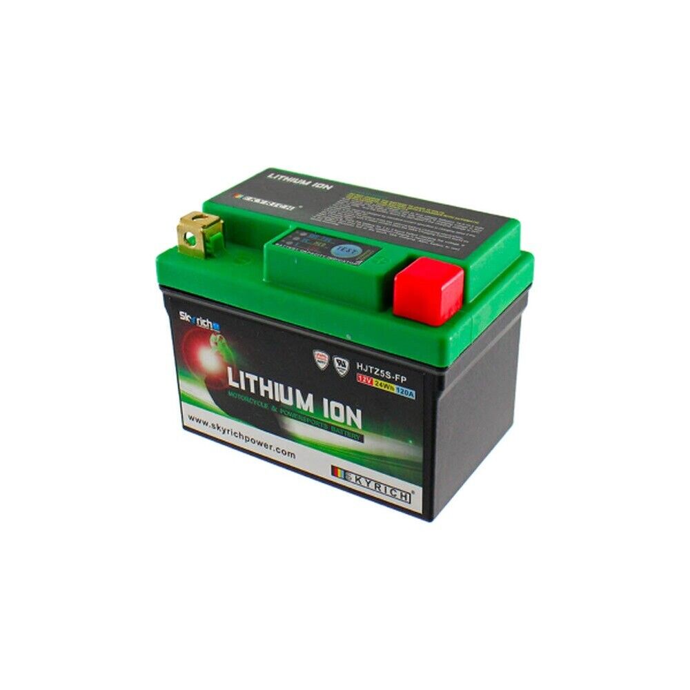 BATTERIA LITIO SKYRICH YTZ5S PRONTA FOR KYMCO 50 PEOPLE S 2T 2005-2008