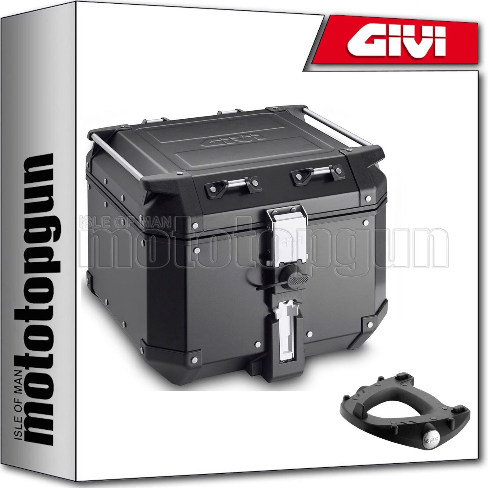 GIVI OBKN42B BAULETTO + ATTACCO TREKKER OUTBACK SUZUKI BURGMAN 400 2013 13
